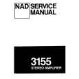Cover page of NAD 3155 Service Manual
