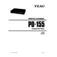 Cover page of TEAC PD-155 Service Manual