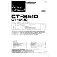 Cover page of PIONEER CT-S410 Service Manual