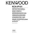 Cover page of KENWOOD KCA-iP101 Owner's Manual