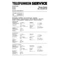Cover page of TELEFUNKEN RC770 Service Manual