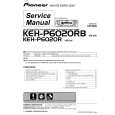 Cover page of PIONEER KEH-P6020RB/X1B/EW Service Manual