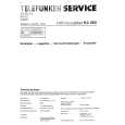 Cover page of TELEFUNKEN HA660 Service Manual