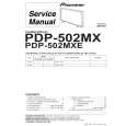 Cover page of PIONEER PDP502MX/MXE Service Manual