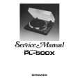 Cover page of PIONEER PL-500X Service Manual