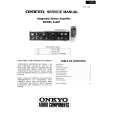 Cover page of ONKYO A803 Service Manual