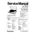 Cover page of TECHNICS SLQ212/K Service Manual