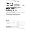 Cover page of PIONEER KEH-P601-2 Service Manual