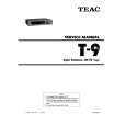 Cover page of TEAC T-9 Service Manual