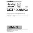 Cover page of PIONEER CDJ-1000MK3 Service Manual