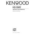 Cover page of KENWOOD HD-5MD Owner's Manual