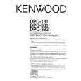 Cover page of KENWOOD DPC181 Owner's Manual