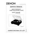 Cover page of DENON DP-57L Service Manual