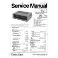 Cover page of TECHNICS SU7/K Service Manual