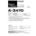 Cover page of PIONEER AZ470 Service Manual