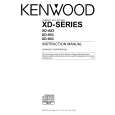 Cover page of KENWOOD XD803 Owner's Manual