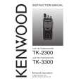 Cover page of KENWOOD TK-3300 Owner's Manual