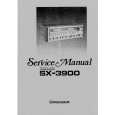 Cover page of PIONEER SX-3900 Service Manual