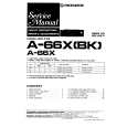 Cover page of PIONEER A66X/(BK) Service Manual