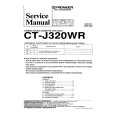 Cover page of PIONEER CT-J320WR Service Manual