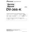 Cover page of PIONEER DV-366-K Service Manual