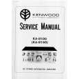 Cover page of KENWOOD KA-8100 Service Manual