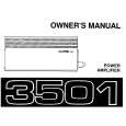 Cover page of ALPINE 3501 Owner's Manual