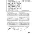 Cover page of KENWOOD KRC-291A Service Manual