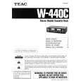 Cover page of TEAC W440C Owner's Manual