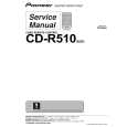 Cover page of PIONEER CD-R510/XZ/E5 Service Manual
