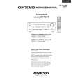 Cover page of ONKYO HT-R557 Service Manual