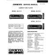 Cover page of ONKYO DX-C111 Service Manual