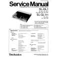 Cover page of TECHNICS SLQL1/K Service Manual