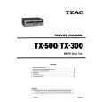 Cover page of TEAC TX-300 Service Manual
