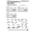 Cover page of KENWOOD KDCMP6090R Service Manual