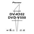 Cover page of PIONEER DVD-V550 Owner's Manual