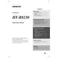 Cover page of ONKYO HTR8230 Owner's Manual