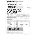 Cover page of PIONEER XV-DV990/ZVXJ Service Manual