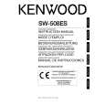 Cover page of KENWOOD SW-508ES Owner's Manual