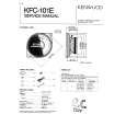 Cover page of KENWOOD KFC101E Service Manual