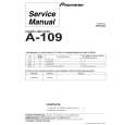 Cover page of PIONEER A-109/MLXJ Service Manual