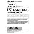 Cover page of PIONEER DVR-540HX-S/WVXK/5 Service Manual