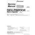 Cover page of PIONEER DEH-P8250 Service Manual