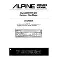 Cover page of ALPINE 7903M Service Manual