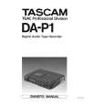 Cover page of TEAC DA-P1 Owner's Manual