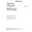 Cover page of PIONEER TZ-C700 Service Manual