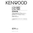 Cover page of KENWOOD LCA-5MD Owner's Manual