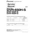 Cover page of PIONEER DVR-450H-S/TLTXV Service Manual