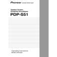 Cover page of PIONEER PDP-S51 Service Manual