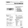 Cover page of CLARION ARX7370R/RW Service Manual
